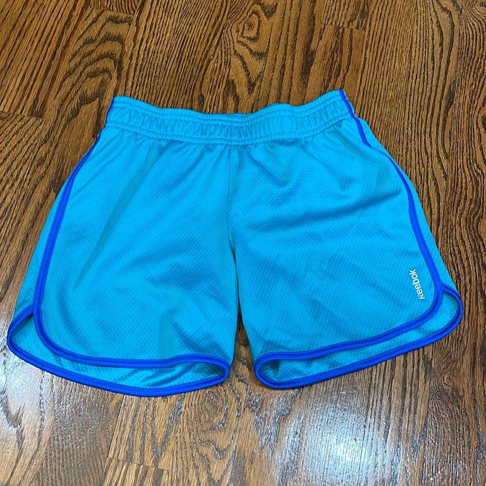 Reebok athleisure shorts. Blue. Size M (10-12)